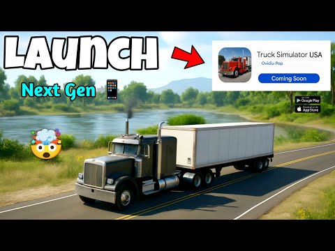 Truck Simulator Drive USA Launch is Here🤯 Playstore Release Soon🔥✅ 