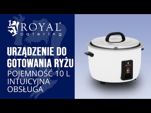 Video produktu  - Urządzenie do gotowania ryżu - 10 litrów