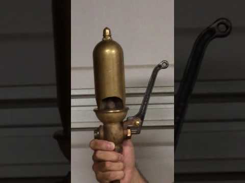 Lunkenheimer 2 1/2" 3 Chime Steam Whistle