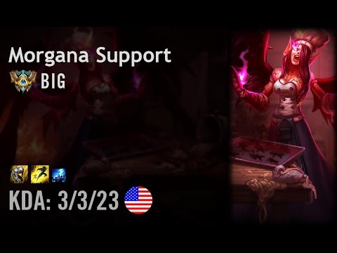 Morgana Support vs Blitzcrank - BIG - NA Challenger Path 6.5