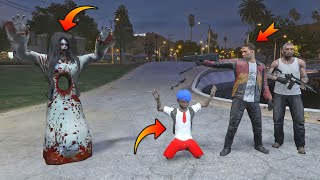 Download lagu HANTU SUNDEL BOLONG SELAMATKAN BOCIL, DITANGKAP PREMAN GENG MOTOR - GTA 5 BOCIL HORROR mp3