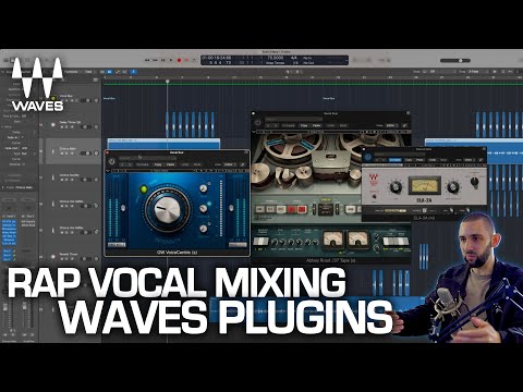 Mixing RAP VOCALS with Waves plugins! [Excerpt]