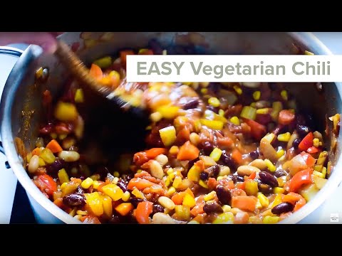 Easy Vegetarian Chili Recipe