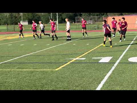 Owen Fraser makes a bid to score in final minute of Chatham soccer scrimmage