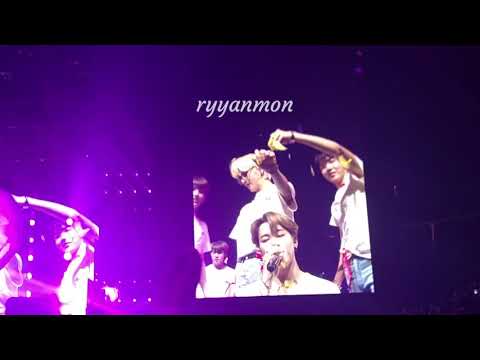 180928 BTS Jimin 지민 End of So What | Love Yourself Tour in Newark