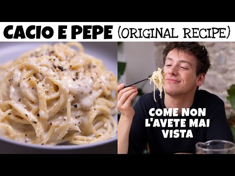 SPAGHETTI CACIO E PEPE come non li avete mai visti: speciale 100.000 iscritti | Davide Zambelli