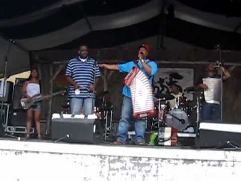 Keith Frank & The Solieau Zydeco Band " New Orleans Jazz Fest 2012