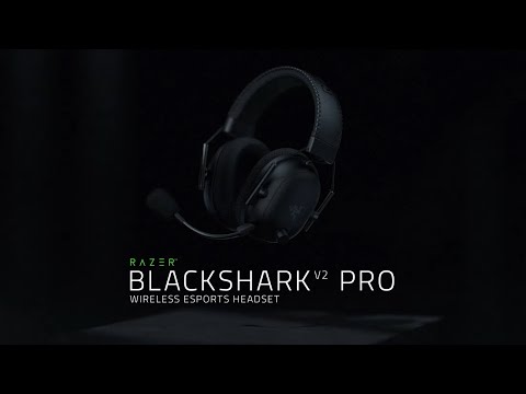 Esports THX Spatial Audio Belaidės Žaidimų Ausinės Razer BlackShark V2 Pro, Juodos