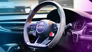 HOW TO: AUDI R8 STEERING WHEEL UPGRADE for A3 A4 A5 A6 TTRS