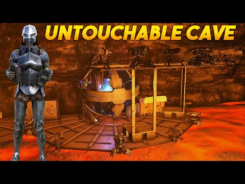 How I SOLO Claimed The BIGGEST Cave On ARK Day 3