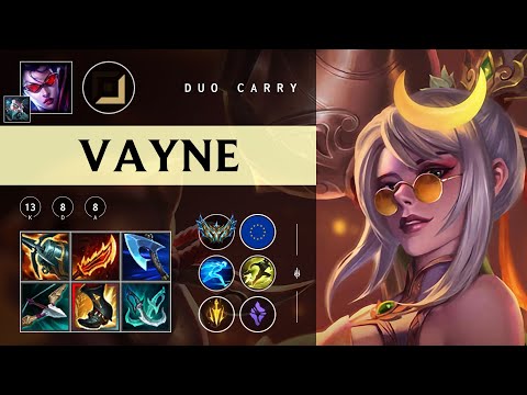 Vayne ADC vs Kalista - EUW Challenger Patch 25.24