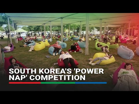The contest everyone wants to win – South Korea's 'Power Nap' competition