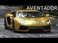 Yellow Lamborghini Aventador Sound 