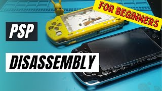 How to Disassemble PSP For Beginners (PSP TEARDOWN)