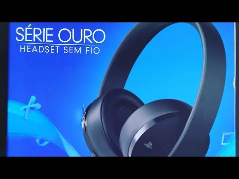 Unboxing Novo Headset New Gold Serie Ouro #headset #ps4