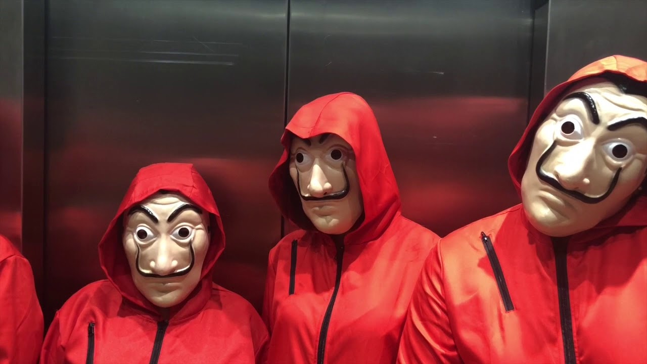 Casa de Papel - Optime Halloween 2018
