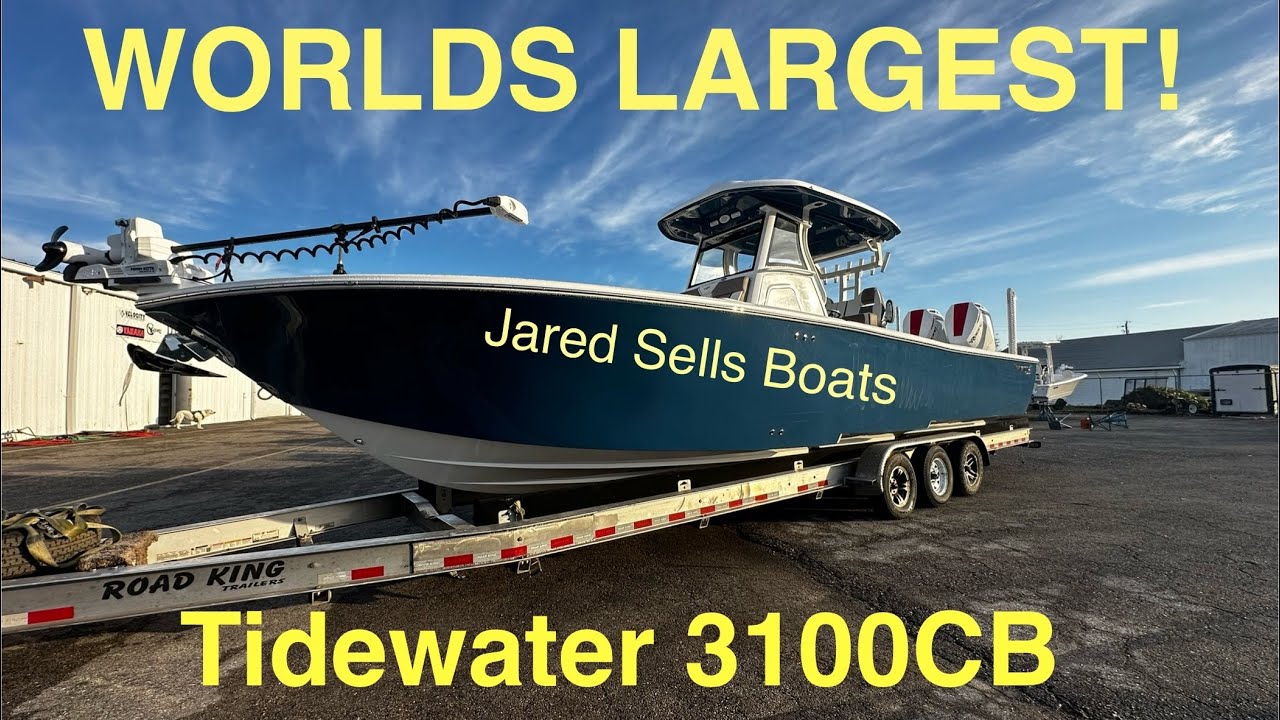 World’s Largest Bay Boat! Tidewater 3100 Carolina Bay