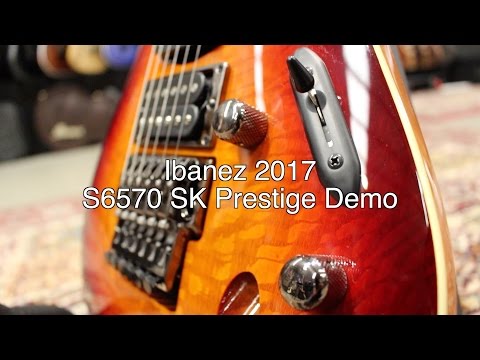 Ibanez 2017 S6570 Prestige Demo | NAMM 2017