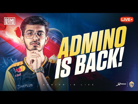ADMINO IS BACK! | BGMI SCRIMS AND CLASSIC LIVE | ADMINO GAMING |
