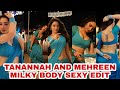 Tamannaah And Mehreen Milky Body Sexy Navel Hot Slow Motion Edit 4K F2 Tamannaah Mehreen Navel