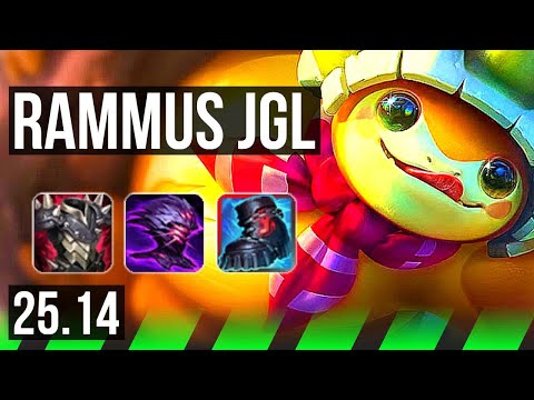 RAMMUS vs ZAC (JGL) | KR Master | 25.14