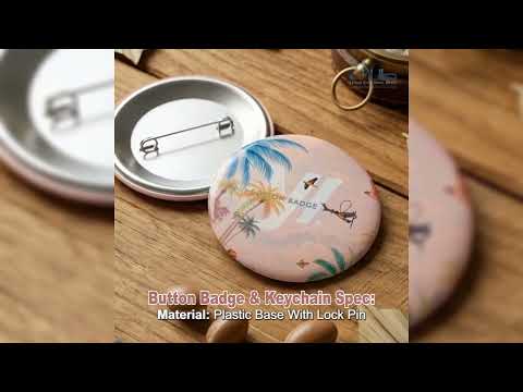Custom Button Badge&Keychain