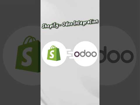 Shopify Integration with Odoo ERP | Automate Your E-commerce Workflow