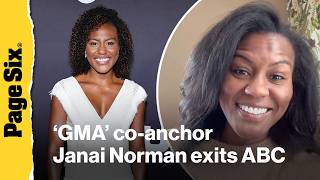 'GMA' co-anchor Janai Norman announces sudden exit from ABC