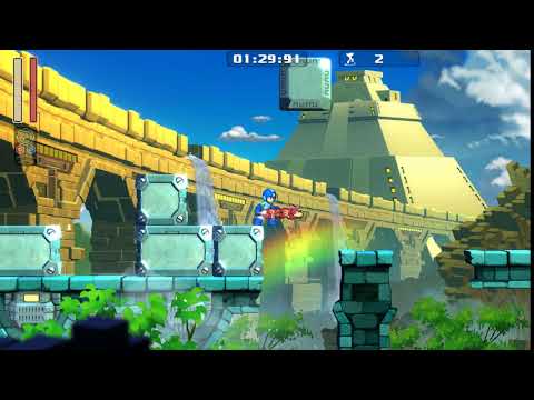 MM11 - Rush Jet Falling Block Horizontal Displacement