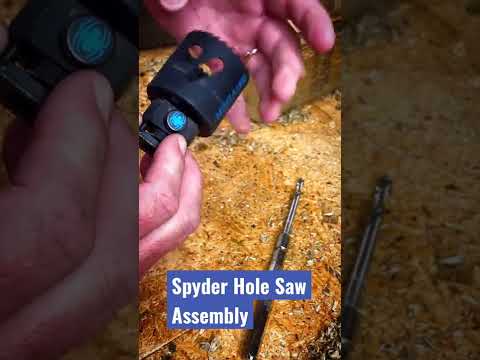 Spyder Hole Saw Assembly