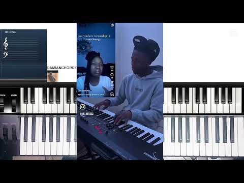 Intense F# breakdown of DIMINISHED and QUARTAL Chords by this young pianist | Gospel piano tutorial