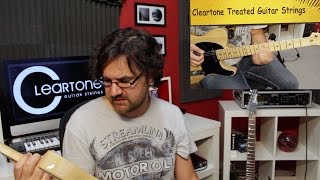Video thumbnail for Cleartone Treated Guitar Strings by David Wallimann
