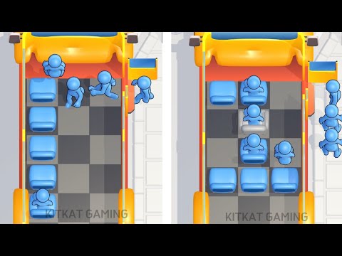 SEAT AWAY All Levels Gameplay Walkthrough Android,ios Level 1-10 - YouTube