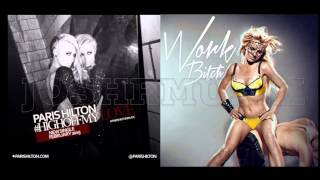 Paris Hilton Vs Britney Spears - High Off My Love (Josh R Work Bitch Mashup Remix)