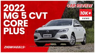 2022 MG 5 CVT Core Plus - A Cut Above | ZigWheels.Ph
