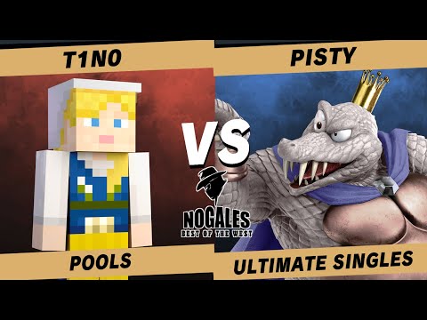 Best Of The West Pools - T1N0 (Steve) Vs. Pisty (King K. Rool) Smash Ultimate