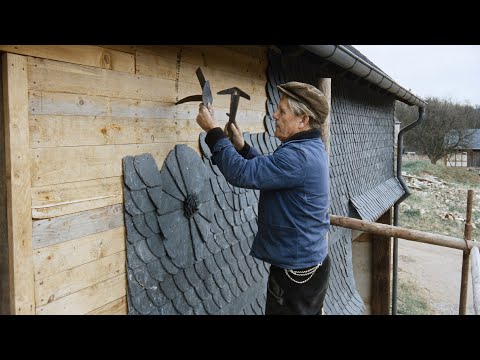 WATCH Master Slaters Shape Slate by Hand in Historic Germany!