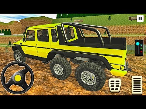 Off Road 6x6 Jeep Driving - Real SUV Stunts Drive Adventure 3D - Android Gameplay