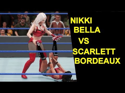 WWE 2K18 Nikki Bella vs Scarlett Bordeaux - Extreme Rules