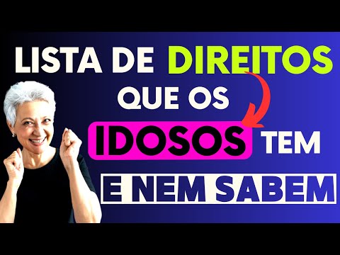 ELDERLY - MORE THAN 10 RIGHTS YOU HAVE AND DON'T KNOW ABOUT.