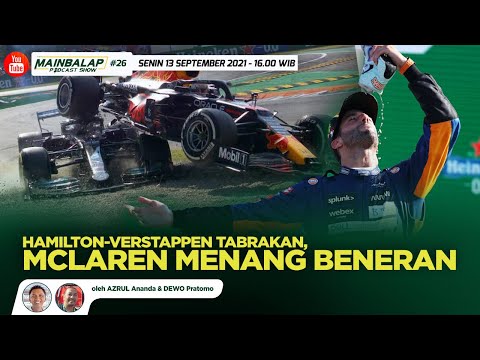Hamilton-Verstappen Tabrakan, McLaren Menang Beneran - Mainbalap Podcast Show #26