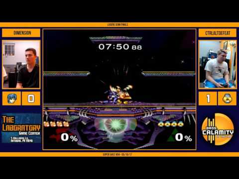 S@LT #84 | CtrlAltDefeat (Sheik) vs Dimension (Marth) - Losers Semi Finals - Melee Singles
