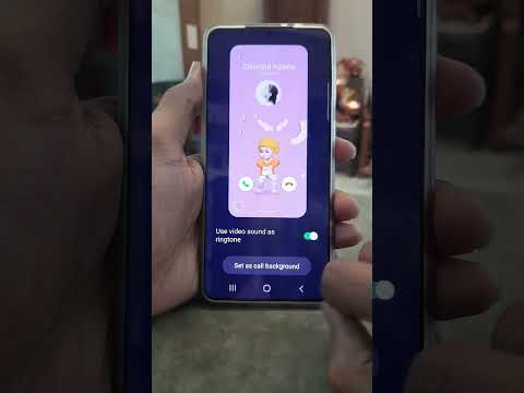 Call Background : Select a picture or video to show when you make or receive calls
