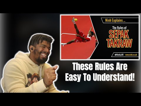 AMERICAN REACTS TO The Rules of Sepak Takraw - EXPLAINED!