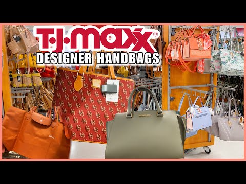 TJMAXX DESIGNER HANDBAGS*NEW FINDS‼️LONGCHAMP DOONEY&BOURKE MICHAEL KORS KATE SPADE* SHOP WITH ME💟