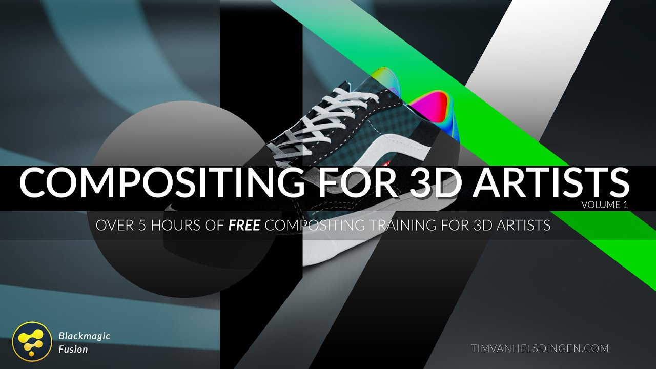 Compositing for 3D artists - Learn compositing fundamentals (In Fusion)