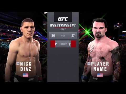 UFC 2 Career Mode pt20 - vs. Nick Diaz?!?! Oh Boy!