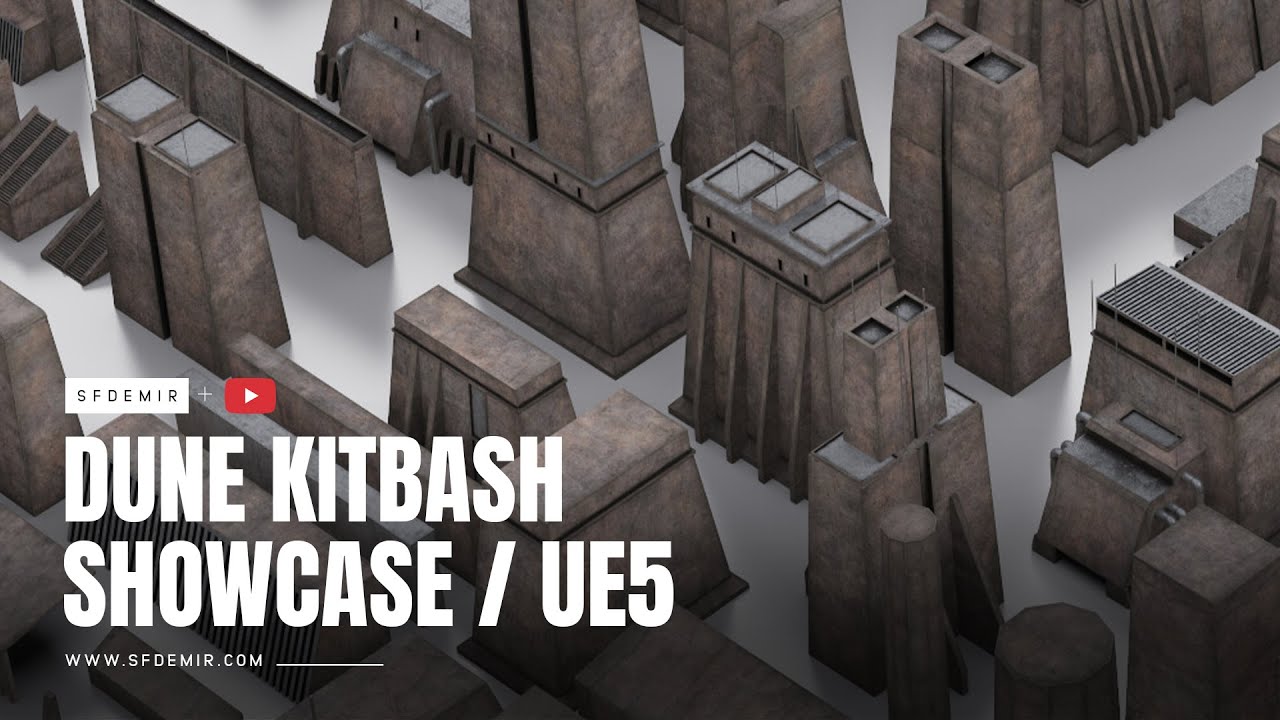 Kumul Kitbash'ı 3D Model