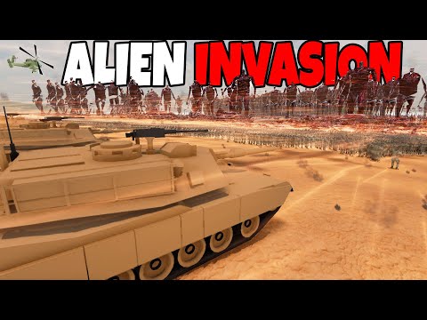 7 Million ALIENS Invade EARTH’S Beach Defenses! - UEBS 2