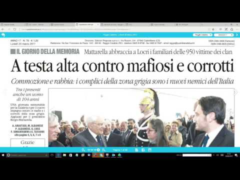 Rassegna Stampa del 20 marzo 2017 - IL VIDEO